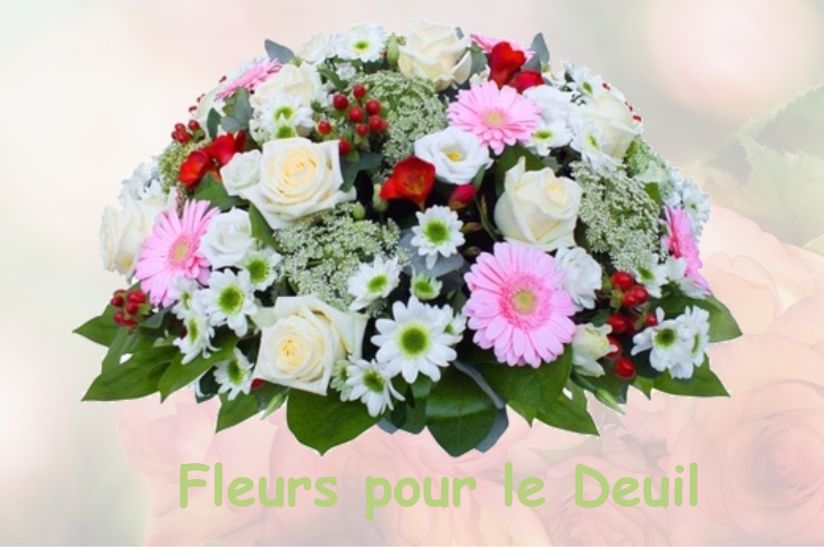 fleurs deuil CAZAUX-DEBAT